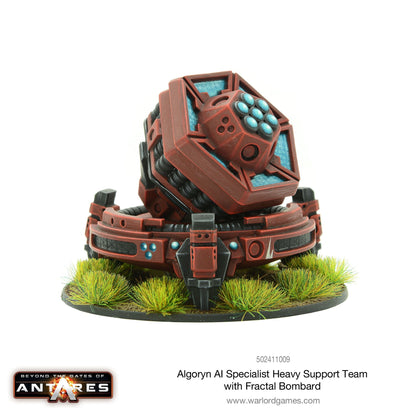 Gates of Antares: Algoryn - Algoryn AI specialist heavy support team with Fractal Bombard