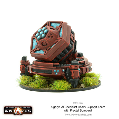 Gates of Antares: Algoryn - Algoryn AI specialist heavy support team with Fractal Bombard