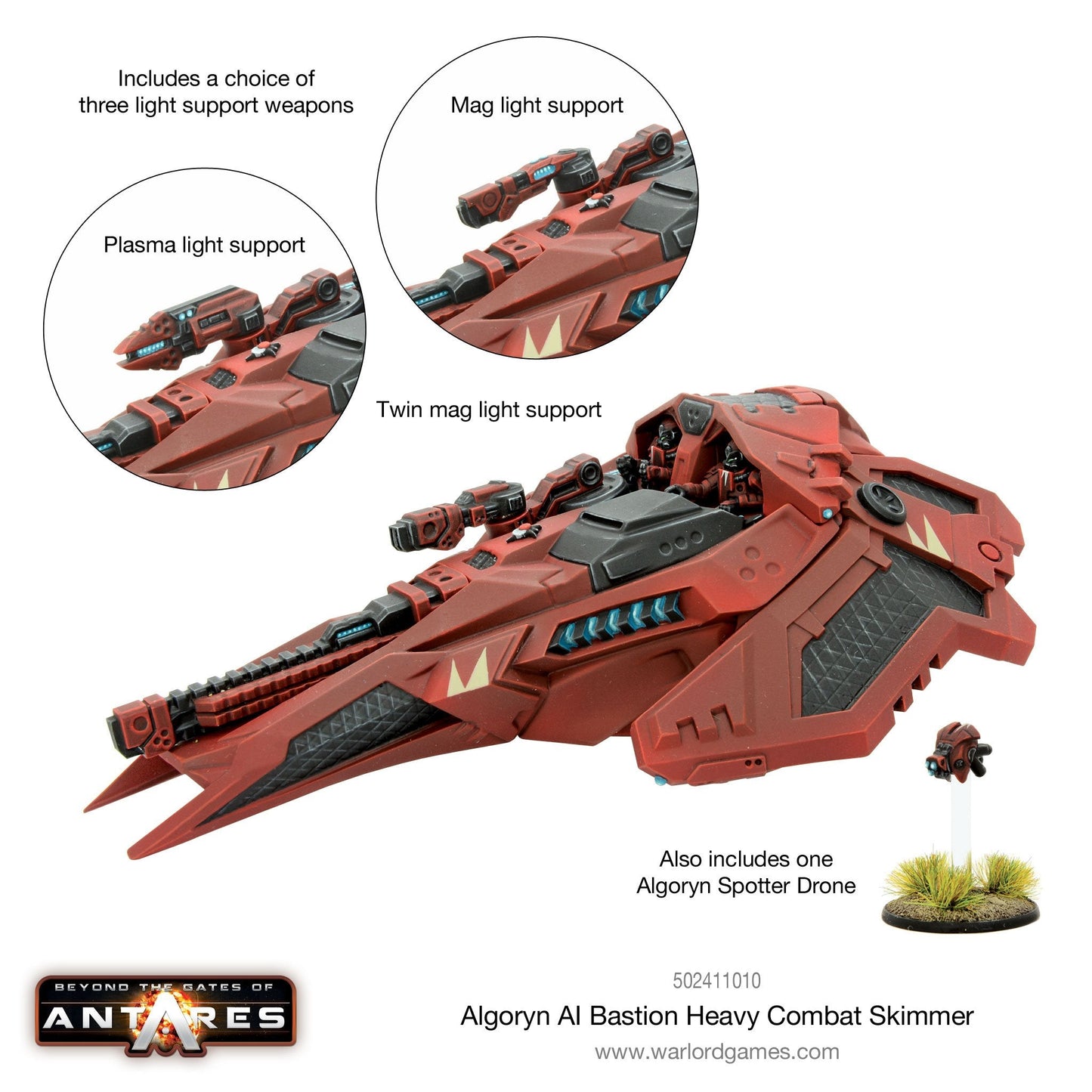 Gates of Antares: Algoryn - Algoryn AI Bastion heavy combat skimmer
