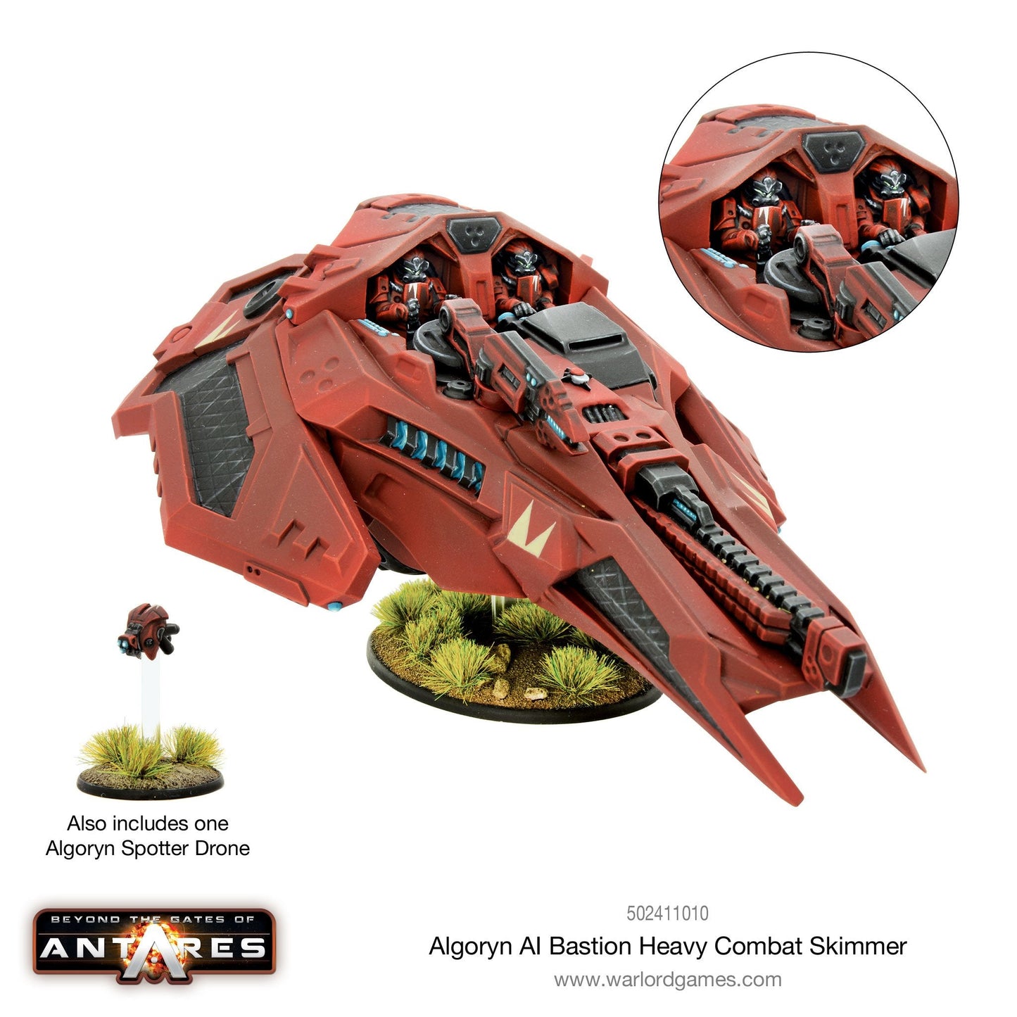 Gates of Antares: Algoryn - Algoryn AI Bastion heavy combat skimmer