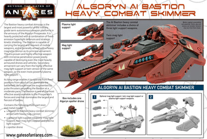 Gates of Antares: Algoryn - Algoryn AI Bastion heavy combat skimmer