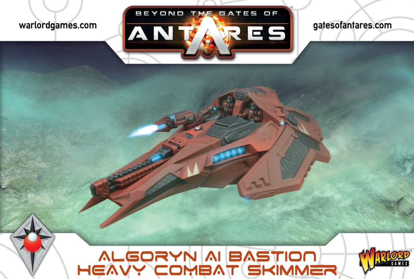 Gates of Antares: Algoryn - Algoryn AI Bastion heavy combat skimmer