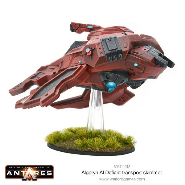 Gates of Antares: Algoryn - Algoryn AI Defiant transport skimmer