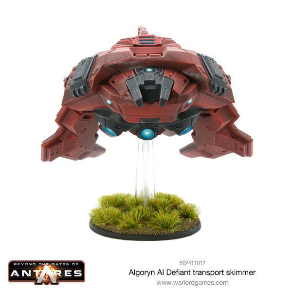 Gates of Antares: Algoryn - Algoryn AI Defiant transport skimmer