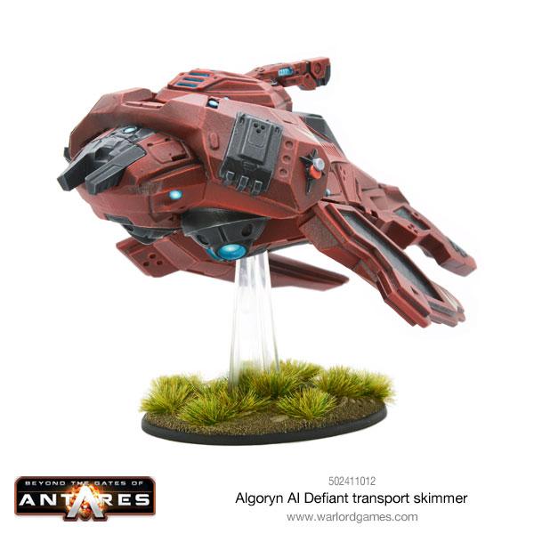 Gates of Antares: Algoryn - Algoryn AI Defiant transport skimmer