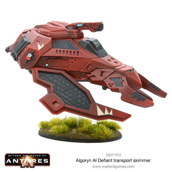 Gates of Antares: Algoryn - Algoryn AI Defiant transport skimmer