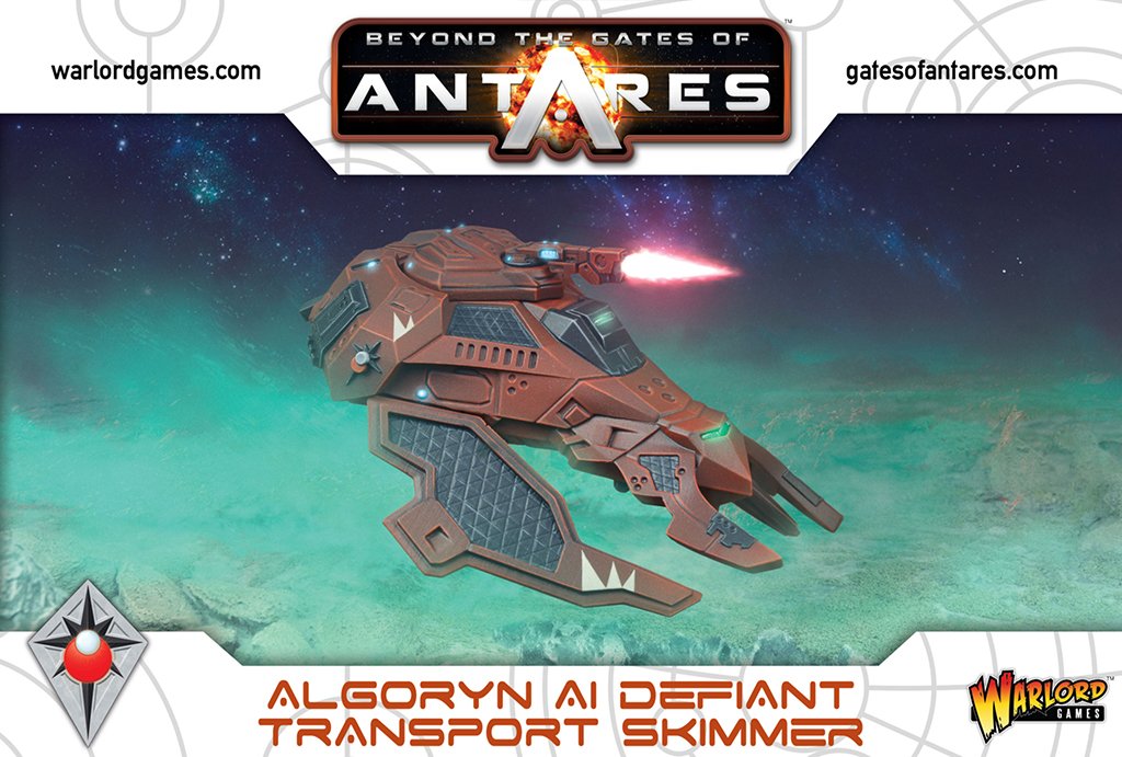 Gates of Antares: Algoryn - Algoryn AI Defiant transport skimmer