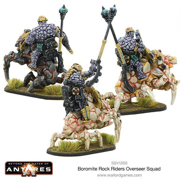 Gates of Antares: Boromite - Boromite Rock Riders Overseer squad