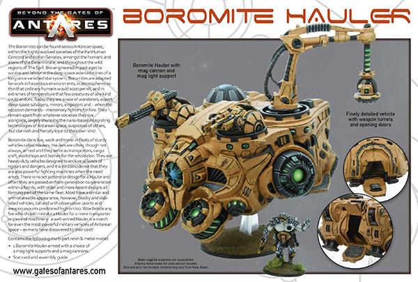 Gates of Antares: Boromite - Boromite Hauler