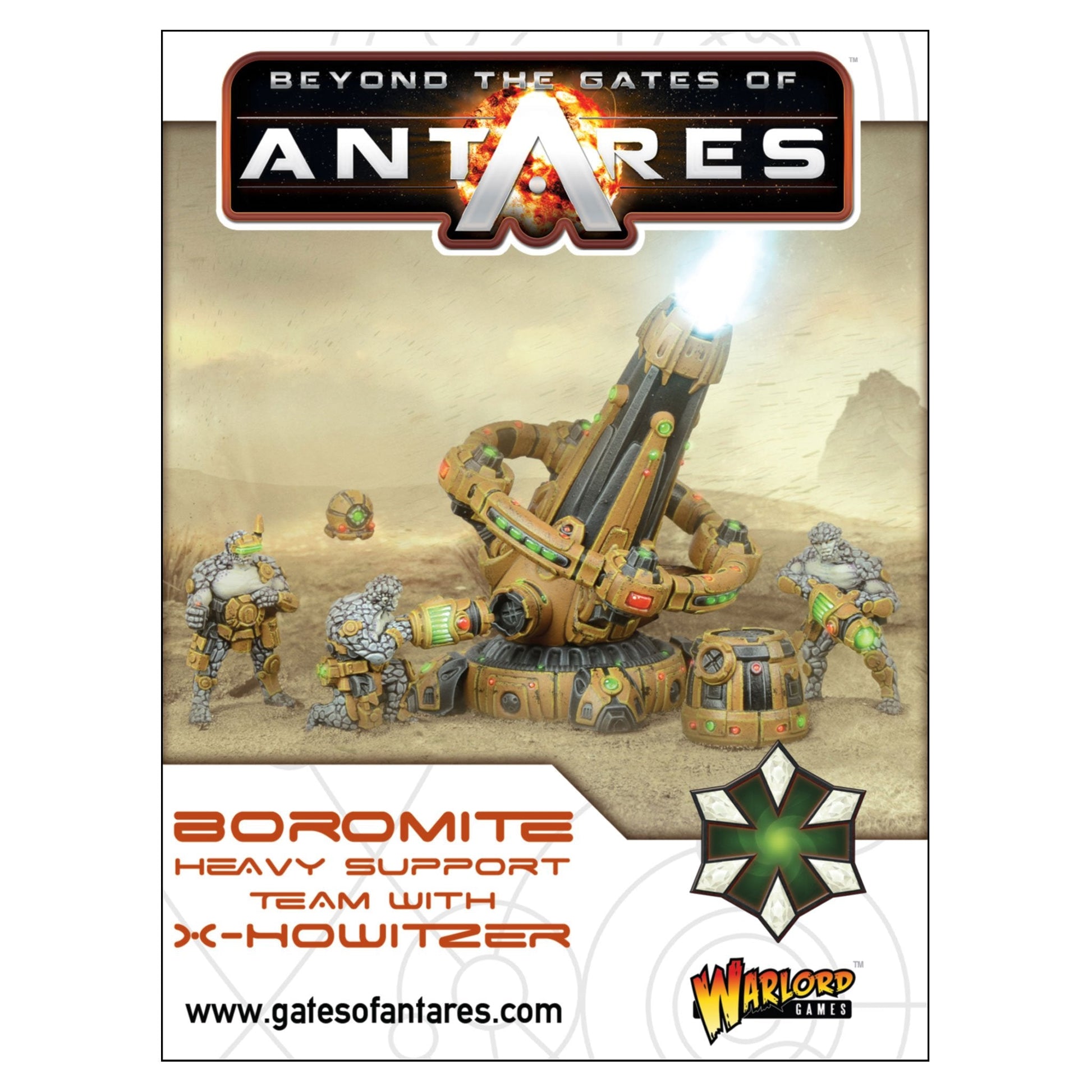 Gates of Antares: Boromite - Boromite heavy support team with X-Howitzer