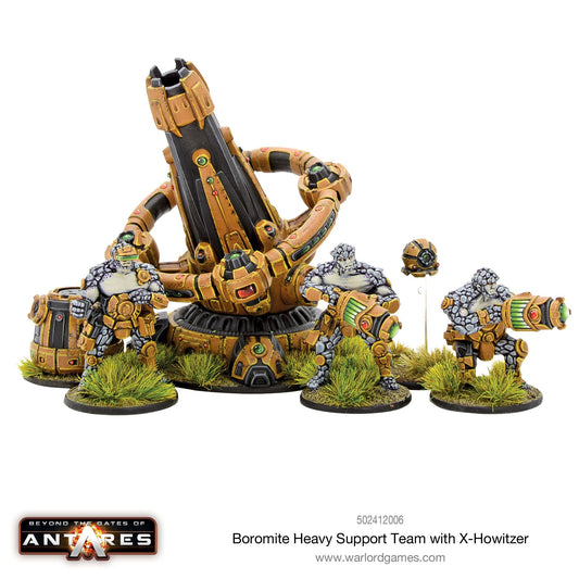 Gates of Antares: Boromite - Boromite heavy support team with X-Howitzer