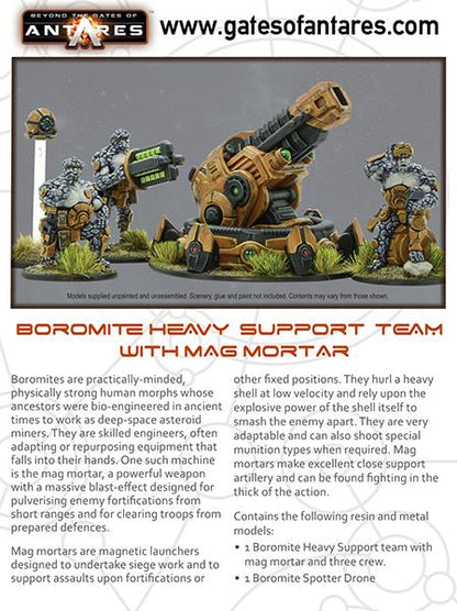 Gates of Antares: Boromite - Boromite heavy support team with Mag Mortar