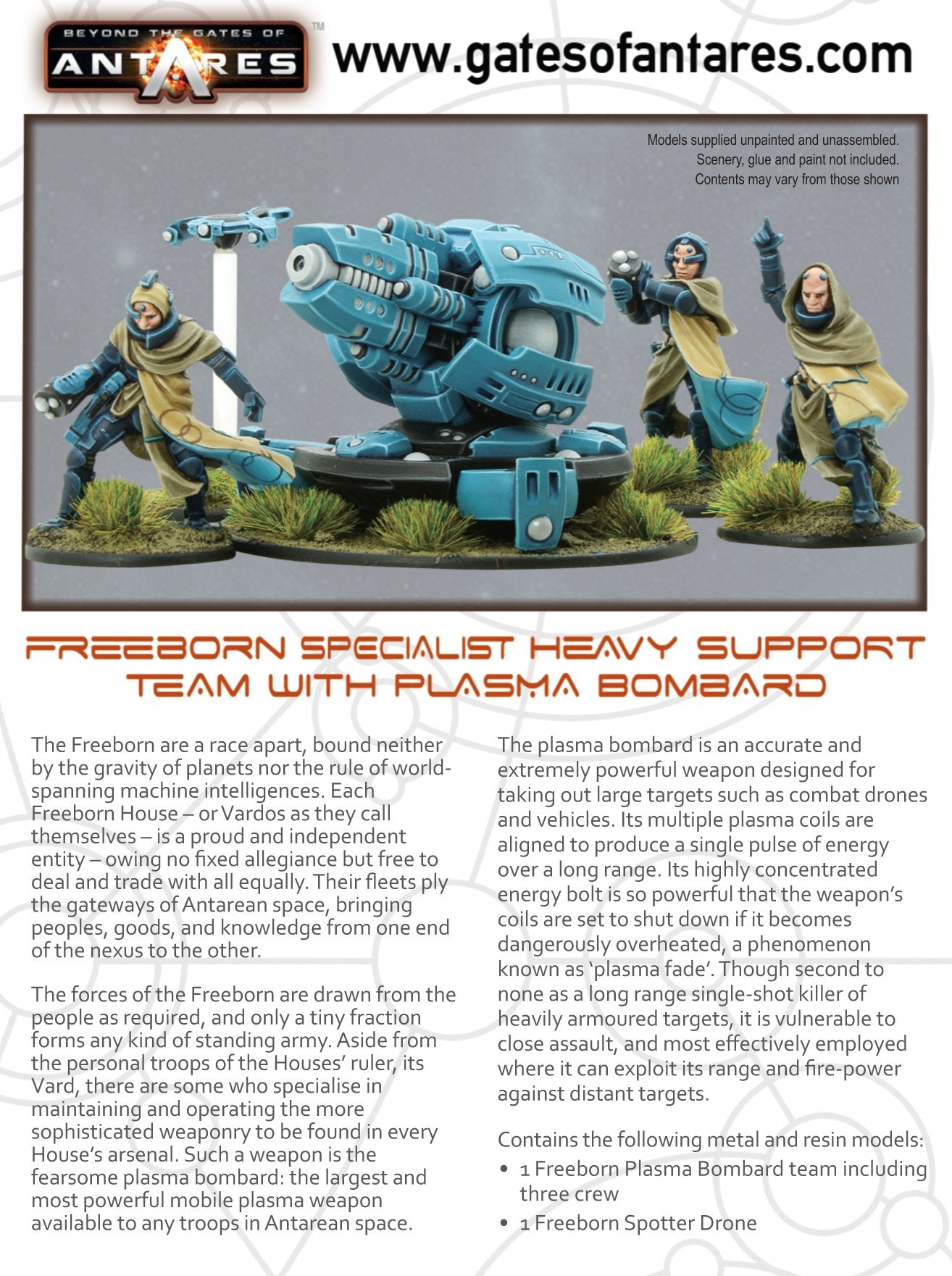 Gates of Antares: Freeborn - Freeborn Plasma Bombard