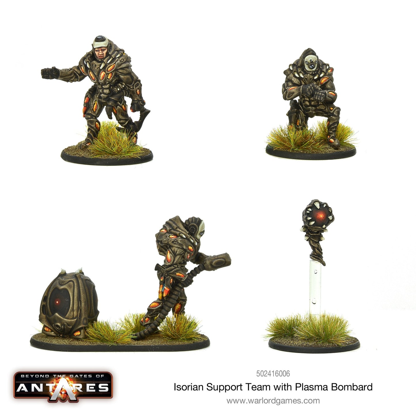 Gates of Antares: Isorian - Isorian Support team with Plasma Bombard