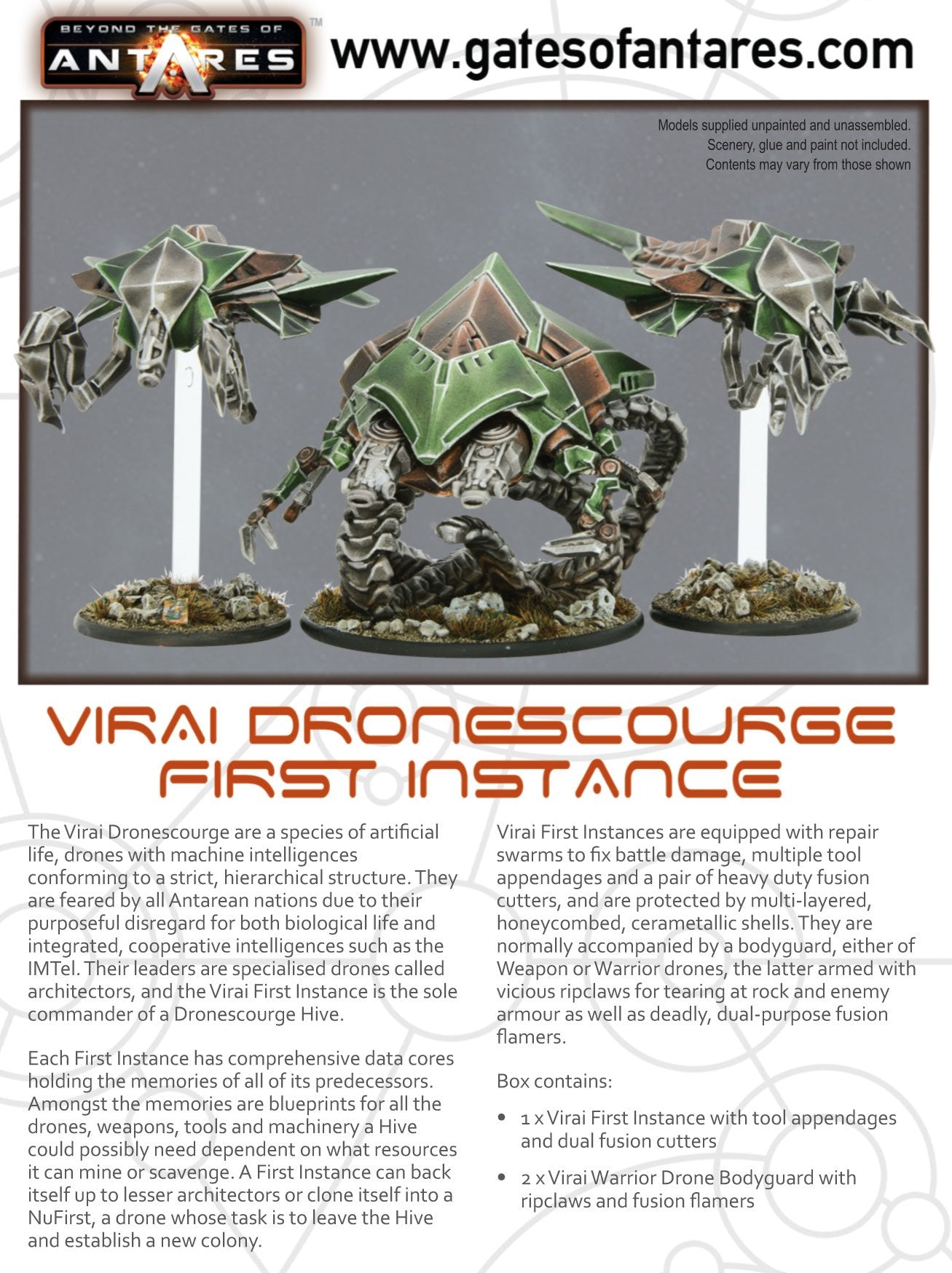 Gates of Antares: Virai - Virai Dronescourge - First Instance