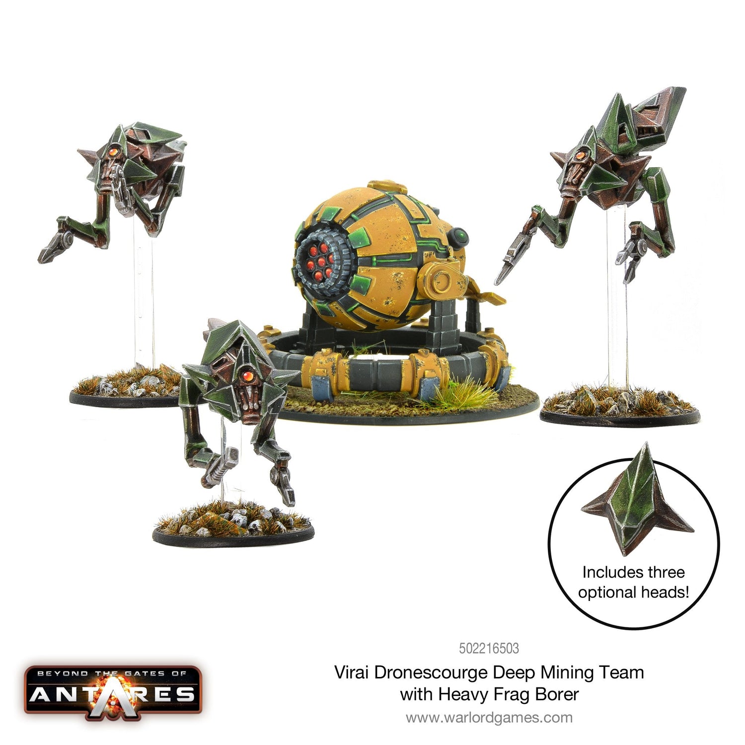 Gates of Antares: Virai - Virai Dronescourge Deep Mining Team with heavy frag borer