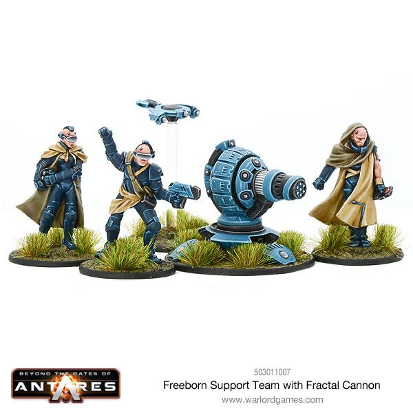 Gates of Antares: Freeborn - Freeborn Support Team with Fractal Cannon