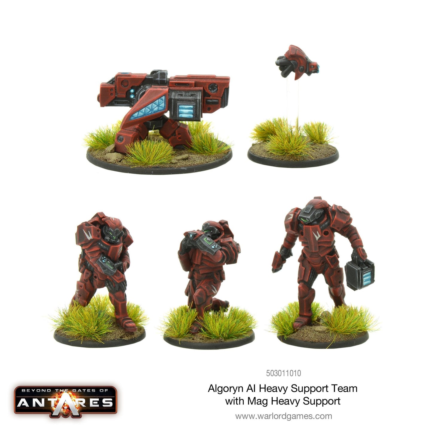 Gates of Antares: Algoryn - Algoryn heavy support team with mag heavy support
