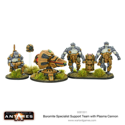 Gates of Antares: Boromite - Boromite specialist support team with plasma cannon
