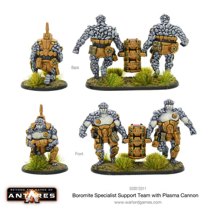 Gates of Antares: Boromite - Boromite specialist support team with plasma cannon