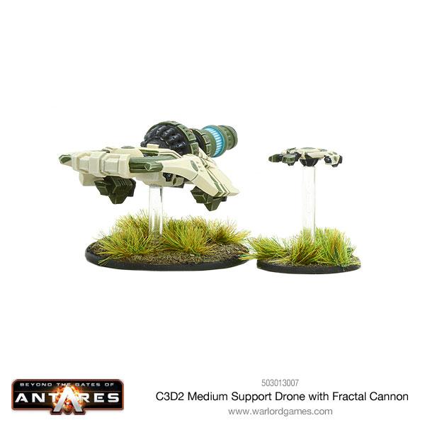 Gates of Antares: Concord - Concord C3D2 Medium Support Drone with Fractal Cannon
