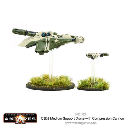 Gates of Antares: Concord - Concord C3D2 Medium Support Drone with Compression Cannon