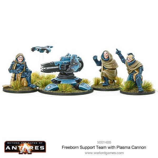 Gates of Antares: Freeborn - Freeborn Support Team with Plasma Cannon
