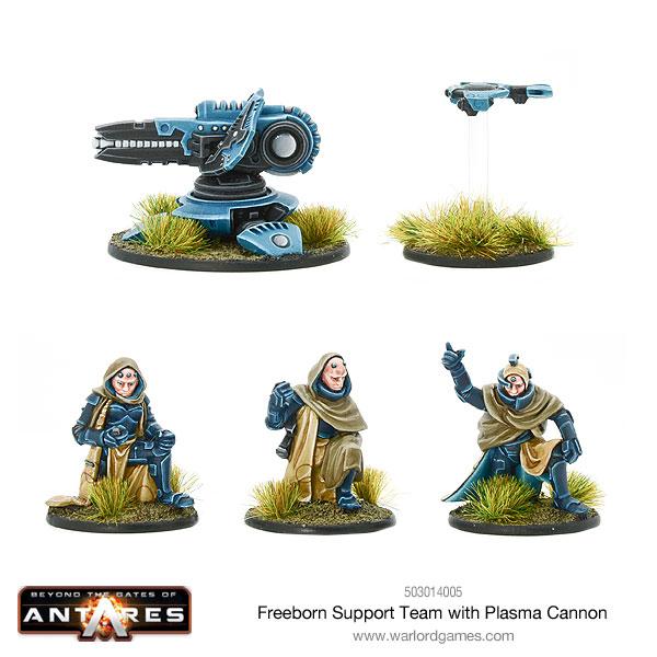 Gates of Antares: Freeborn - Freeborn Support Team with Plasma Cannon