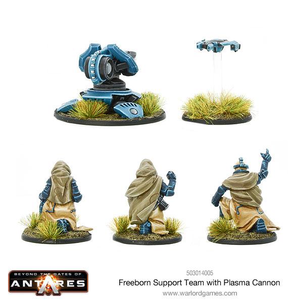 Gates of Antares: Freeborn - Freeborn Support Team with Plasma Cannon