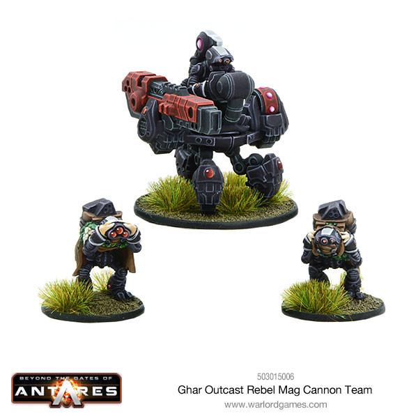 Gates of Antares: Ghar - Ghar Outcast Rebel Mag cannon team