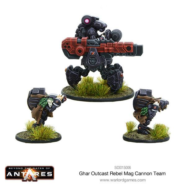 Gates of Antares: Ghar - Ghar Outcast Rebel Mag cannon team