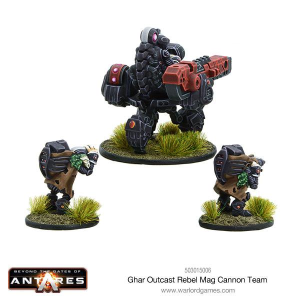 Gates of Antares: Ghar - Ghar Outcast Rebel Mag cannon team