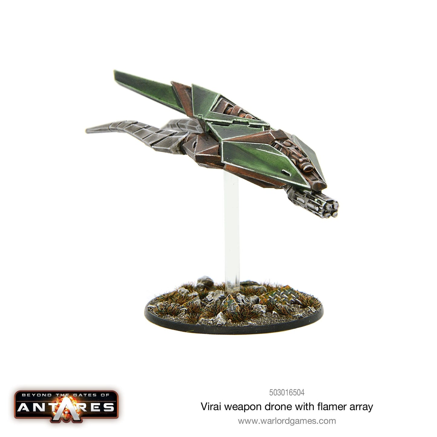 Gates of Antares: Virai - Virai Dronescourge weapon drone with flamer array