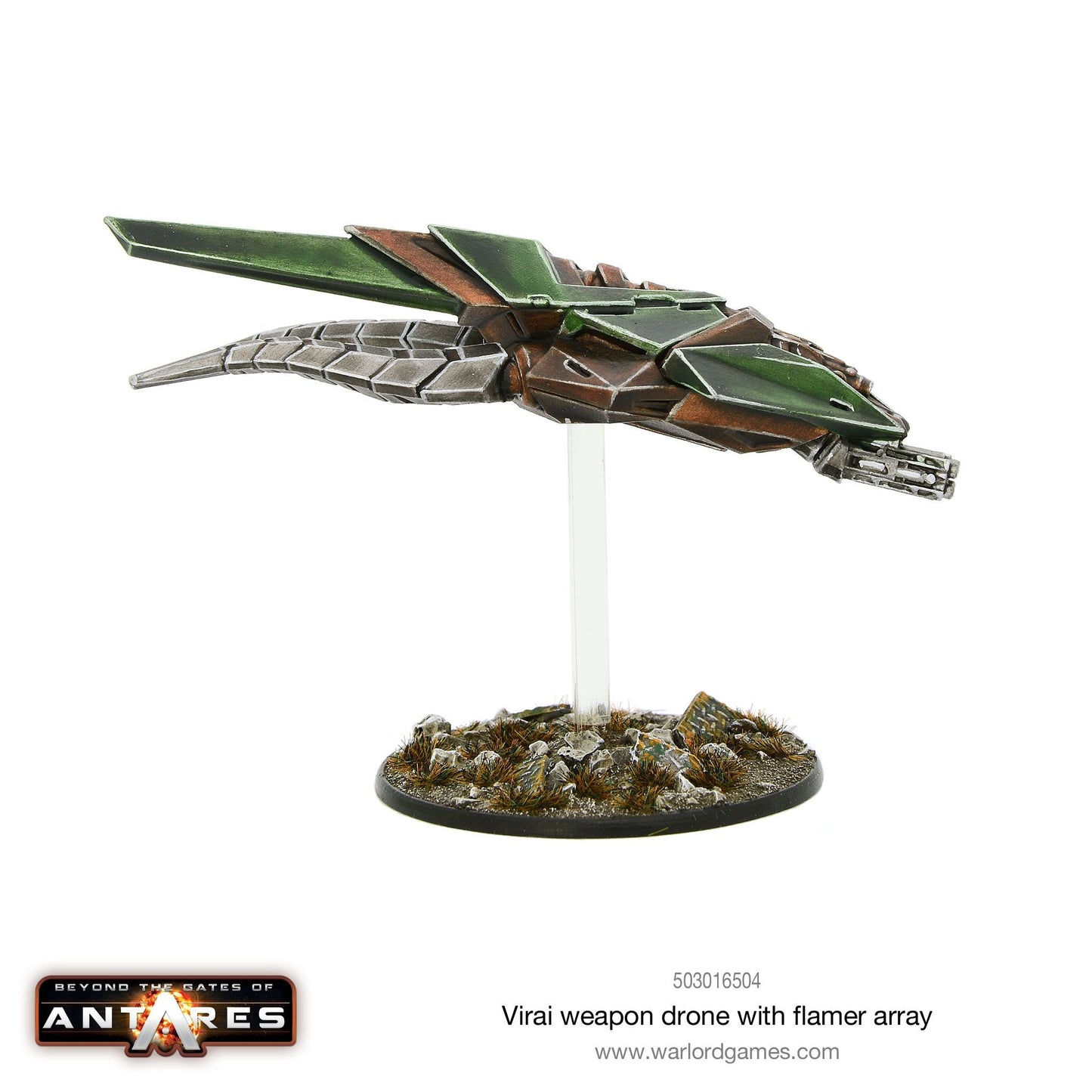Gates of Antares: Virai - Virai Dronescourge weapon drone with flamer array