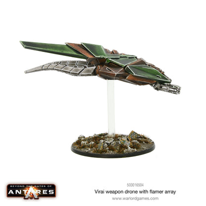 Gates of Antares: Virai - Virai Dronescourge weapon drone with flamer array