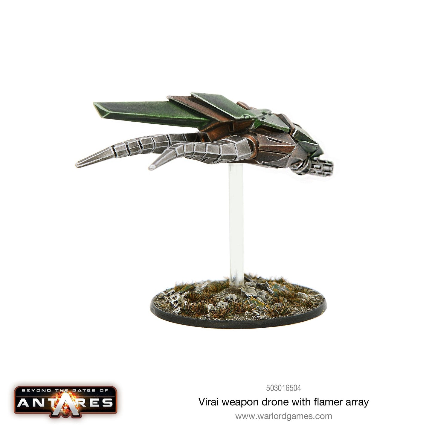 Gates of Antares: Virai - Virai Dronescourge weapon drone with flamer array