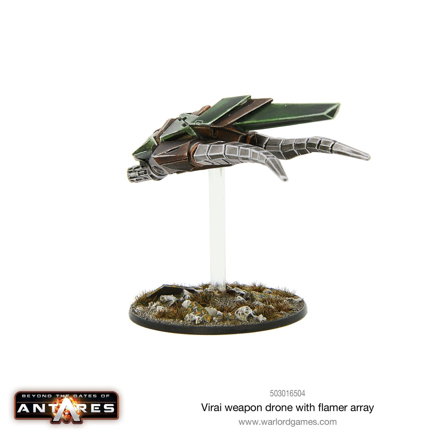 Gates of Antares: Virai - Virai Dronescourge weapon drone with flamer array