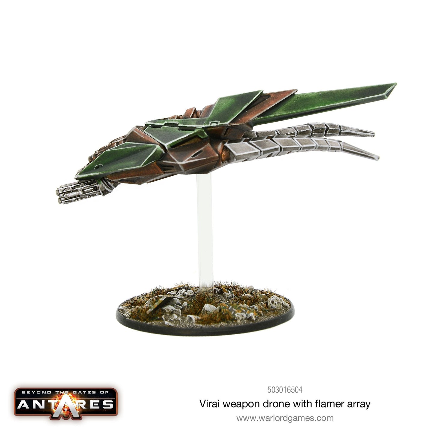 Gates of Antares: Virai - Virai Dronescourge weapon drone with flamer array