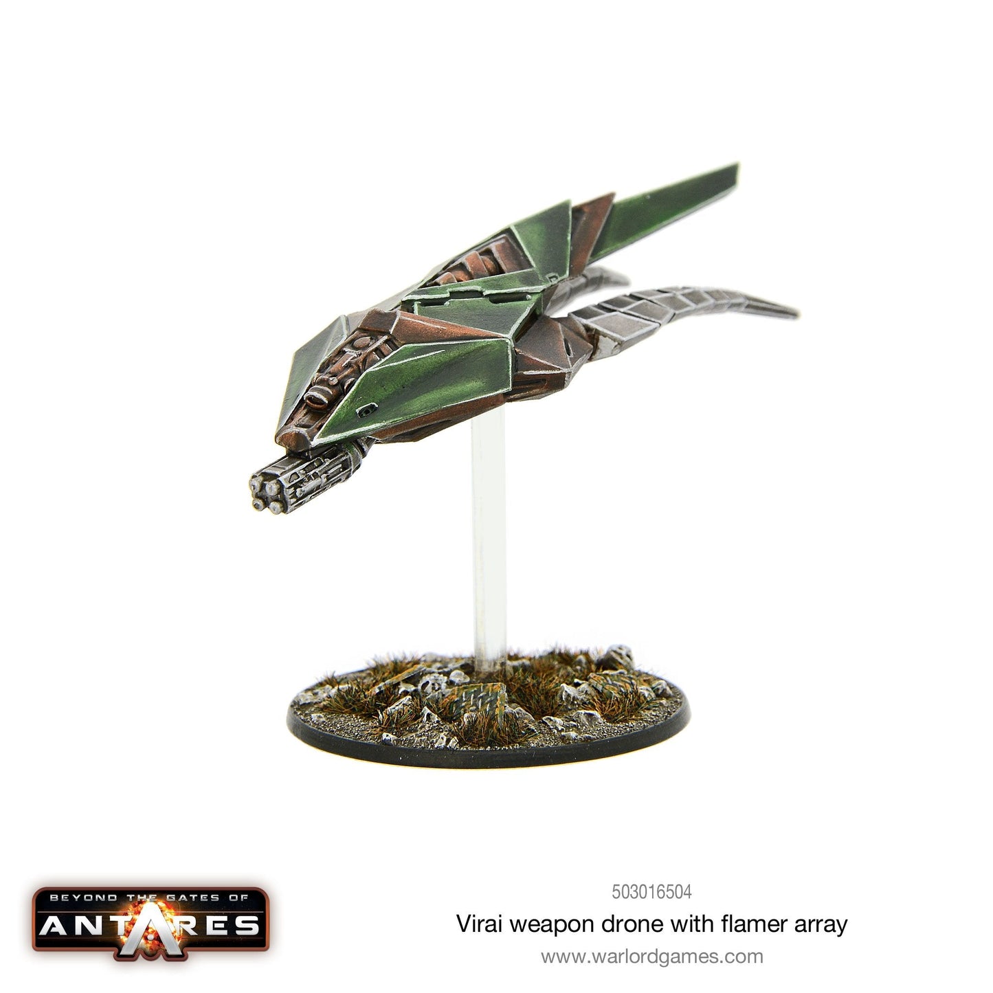 Gates of Antares: Virai - Virai Dronescourge weapon drone with flamer array