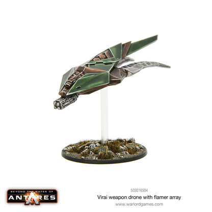 Gates of Antares: Virai - Virai Dronescourge weapon drone with flamer array