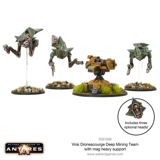Gates of Antares: Virai - Virai Dronescourge Deep Mining Team with mag heavy support