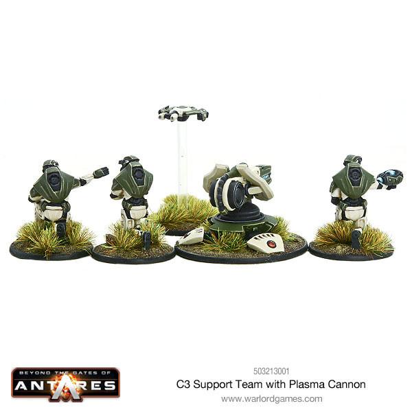 Gates of Antares: Concord - C3 Support Team with Plasma Cannon
