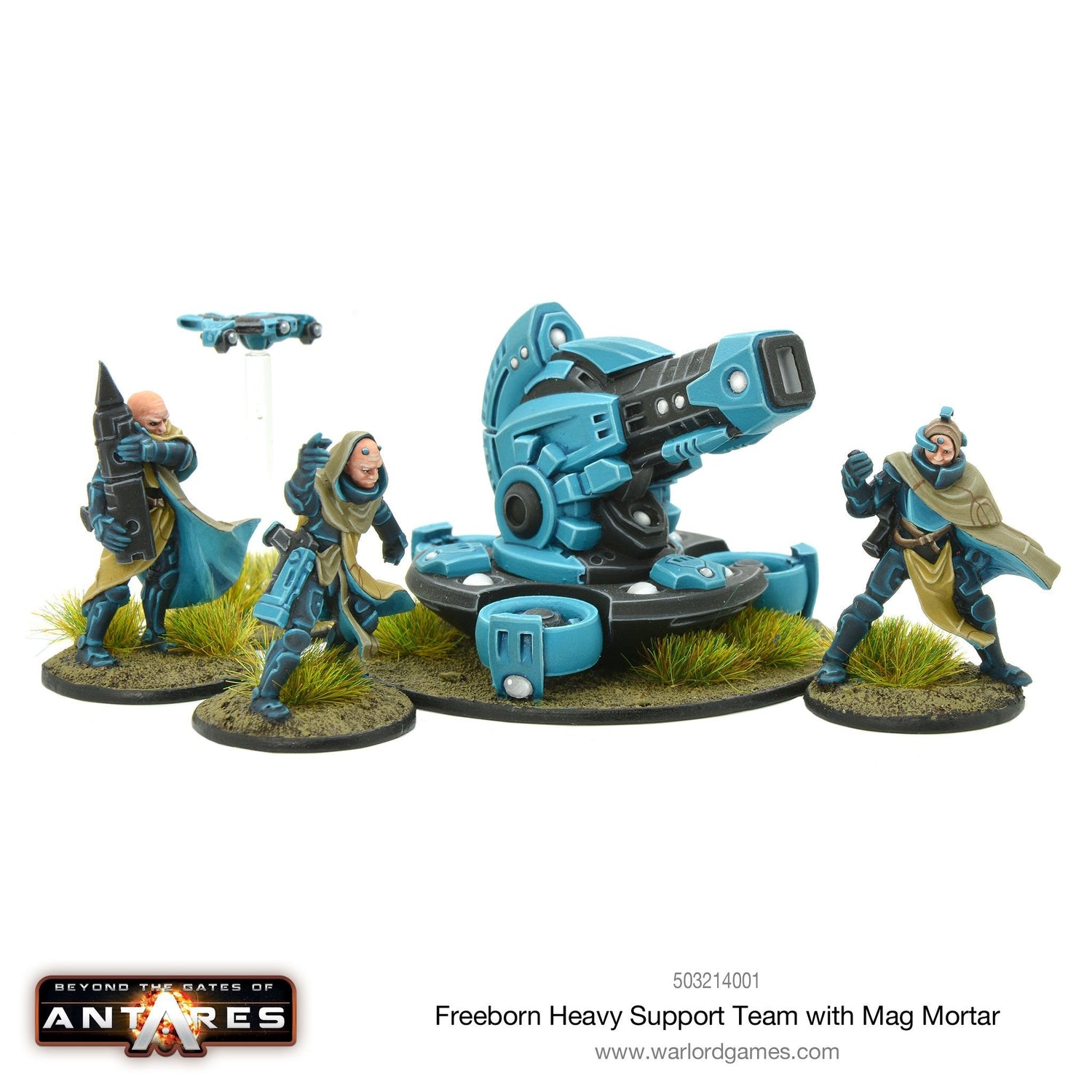 Gates of Antares: Freeborn - Freeborn Heavy Support Team with Mag Mortar