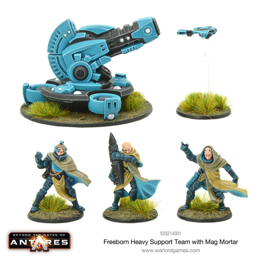 Gates of Antares: Freeborn - Freeborn Heavy Support Team with Mag Mortar