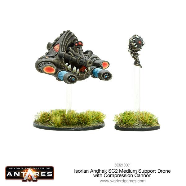 Gates of Antares: Isorian - Isorian Andhak SC2 Medium Support Drone Compression Cannon