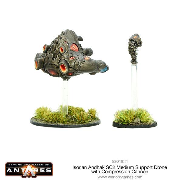 Gates of Antares: Isorian - Isorian Andhak SC2 Medium Support Drone Compression Cannon
