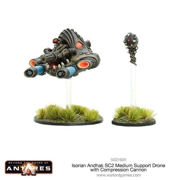Gates of Antares: Isorian - Isorian Andhak SC2 Medium Support Drone Compression Cannon