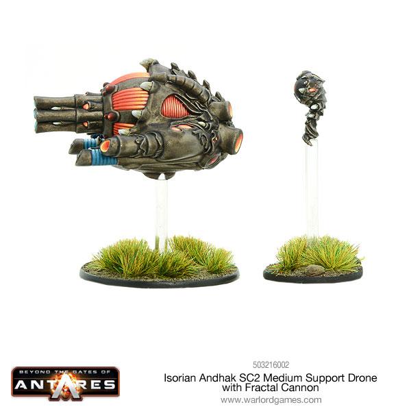 Gates of Antares: Isorian - Isorian Andhak SC2 Medium Support Drone Fractal Cannon