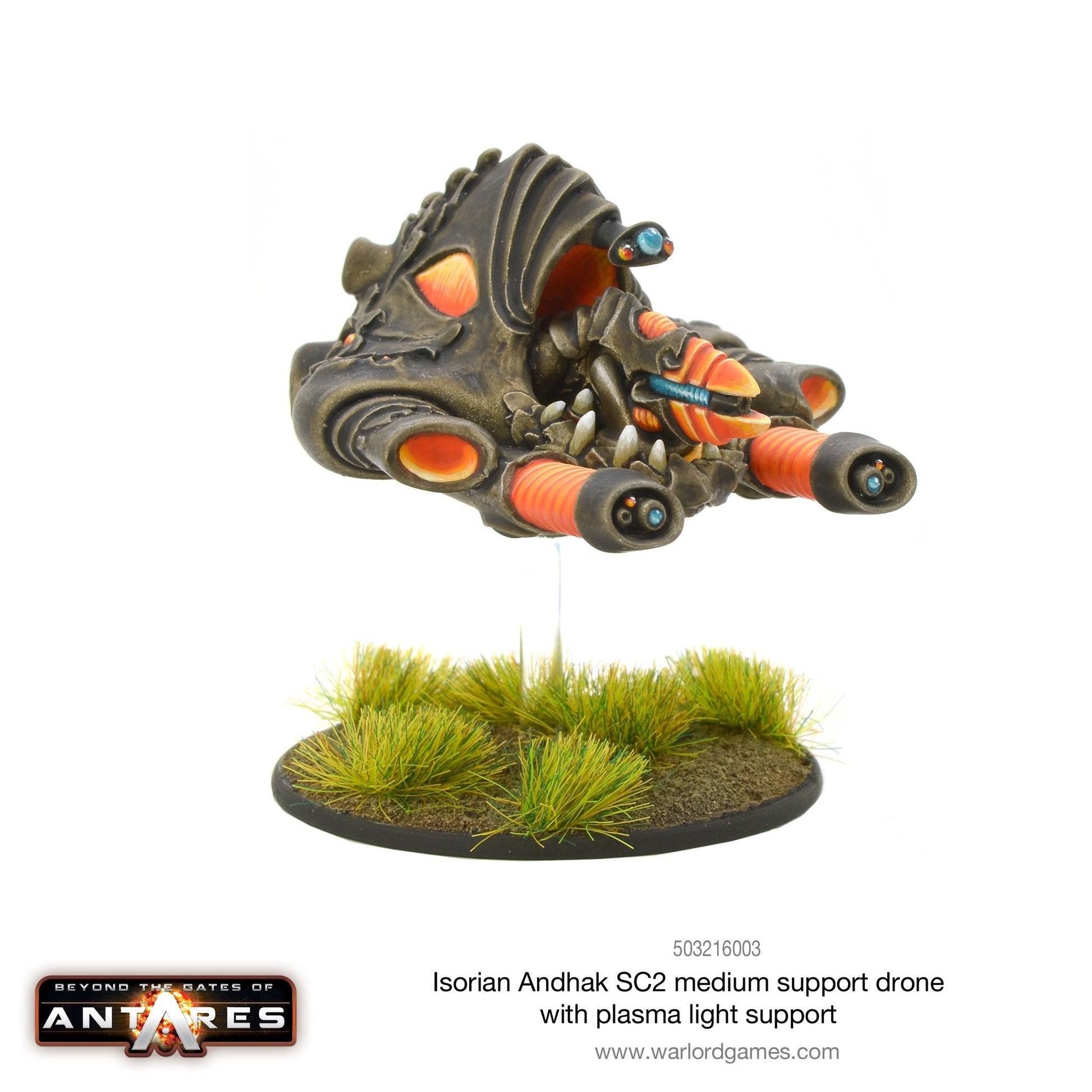 Gates of Antares: Isorian - Isorian Andhak SC2 Medium Support Drone with plasma light support