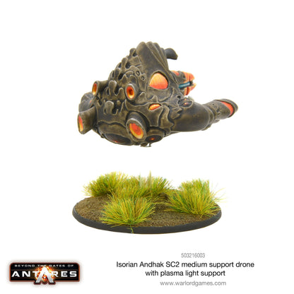 Gates of Antares: Isorian - Isorian Andhak SC2 Medium Support Drone with plasma light support